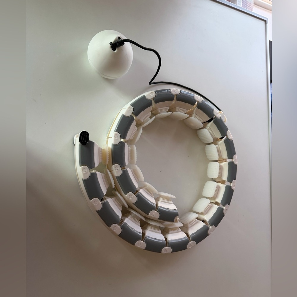 Weighted fitness hula hoop